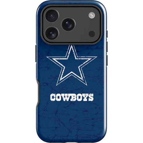NFL Dallas Cowboys Distressed iPhone 17 Pro Impact Case