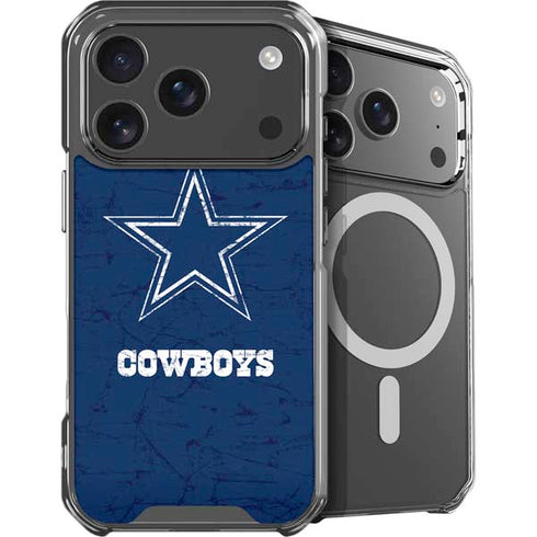 NFL Dallas Cowboys Distressed iPhone 17 Pro MagSafe Case