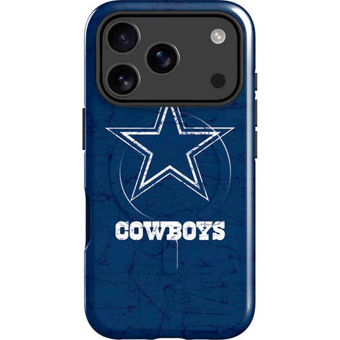 NFL Dallas Cowboys Distressed iPhone 17 Pro Magsafe Impact Case