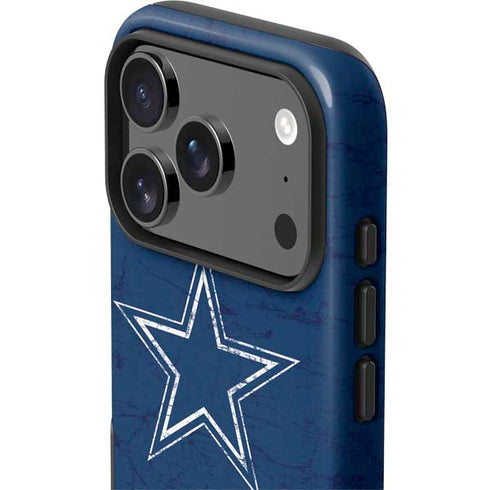 NFL Dallas Cowboys Distressed iPhone 17 Pro Max Impact Case