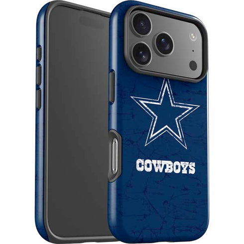 NFL Dallas Cowboys Distressed iPhone 17 Pro Max Impact Case