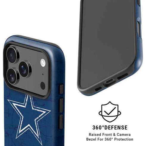 NFL Dallas Cowboys Distressed iPhone 17 Pro Max Magsafe Impact Case