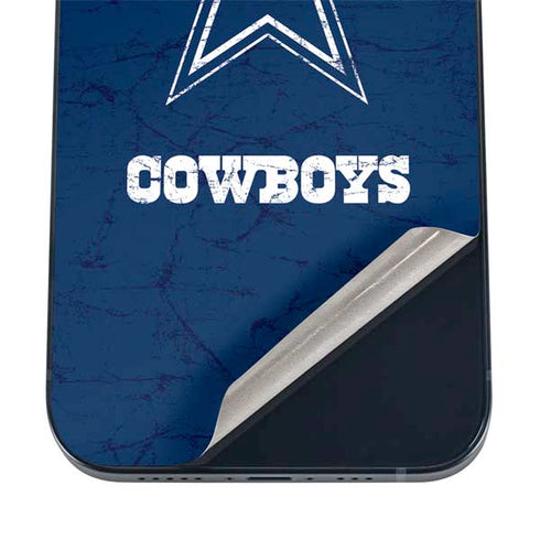 NFL Dallas Cowboys Distressed iPhone 17 Skin