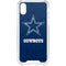 NFL Dallas Cowboys Distressed iPhone XS Clear Case