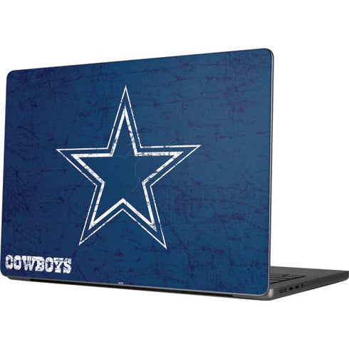 NFL Dallas Cowboys Distressed Apple MacBook Pro 14-inch Skin