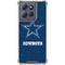 NFL Dallas Cowboys Distressed Moto G 5G (2025) Clear Case