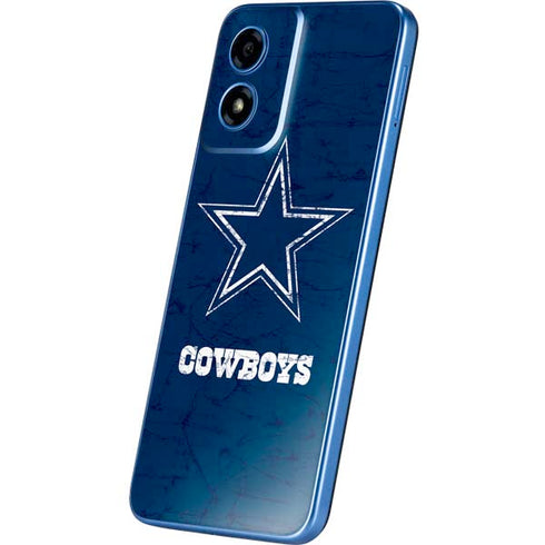 NFL Dallas Cowboys Distressed Moto G Play 4G (2024) Skin