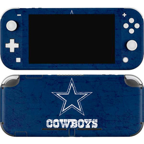 NFL Dallas Cowboys Distressed Nintendo Switch Lite Skin