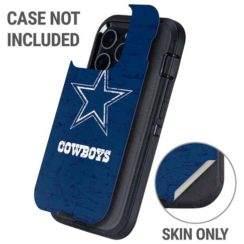 NFL Dallas Cowboys Distressed Otterbox Defender iPhone Skin