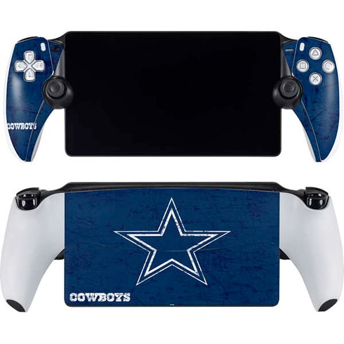 NFL Dallas Cowboys Distressed PlayStation PS5 Skins