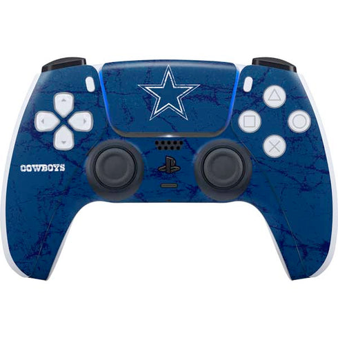 NFL Dallas Cowboys Distressed PlayStation PS5 Skins