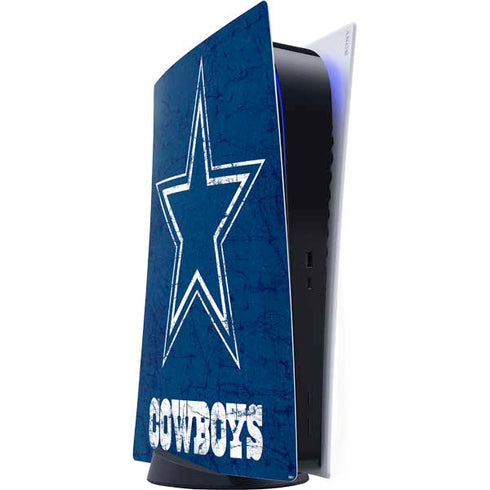 NFL Dallas Cowboys Distressed PlayStation PS5 Skins