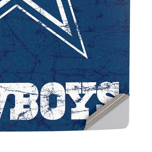 NFL Dallas Cowboys Distressed PS5 Pro Disk Console Skin