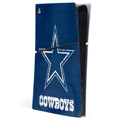 NFL Dallas Cowboys Distressed PlayStation PS5 Skins