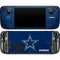 NFL Dallas Cowboys Distressed Steam Deck Handheld Gaming Computer OLED Skin