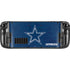 NFL Dallas Cowboys Distressed Steam Deck Handheld Gaming Computer OLED Skin