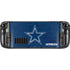 NFL Dallas Cowboys Distressed Steam Deck Handheld Gaming Computer Skin
