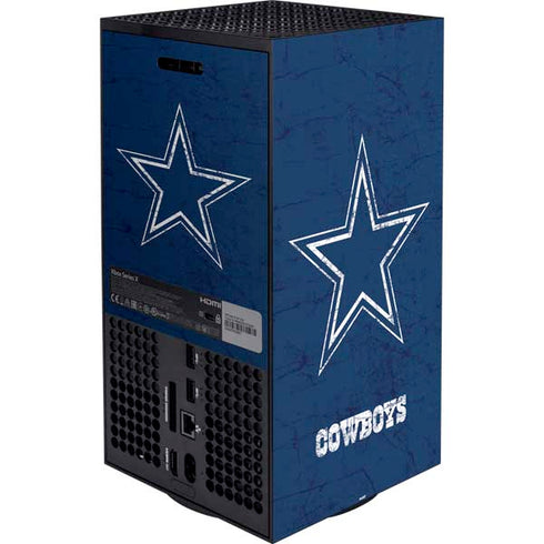 NFL Dallas Cowboys Distressed Xbox Series X Bundle Skin