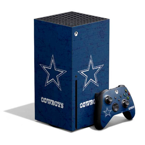 NFL Dallas Cowboys Distressed Xbox Series X Skins