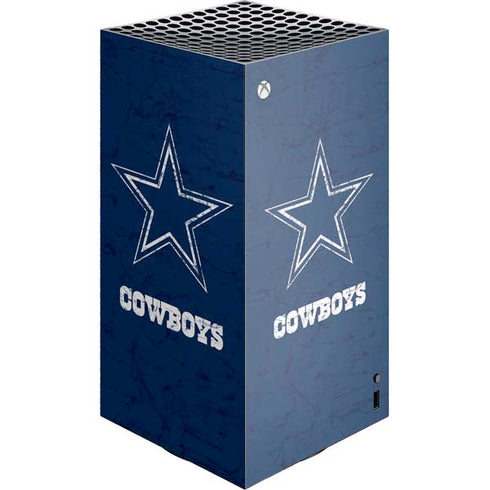 NFL Dallas Cowboys Distressed XBox Series X Digital Edition Console Skin