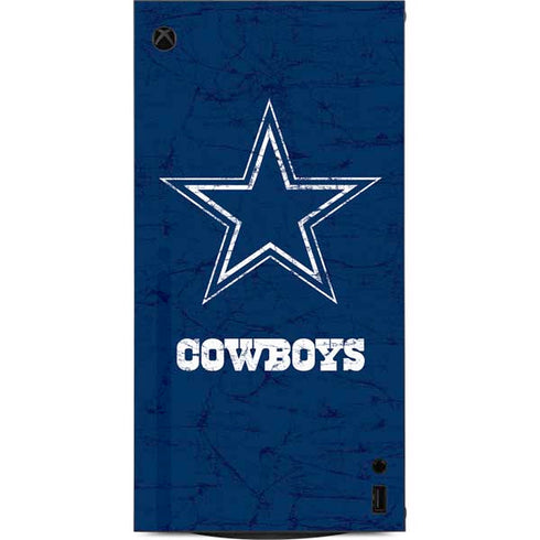 NFL Dallas Cowboys Distressed XBox Series X Digital Edition Console Skin
