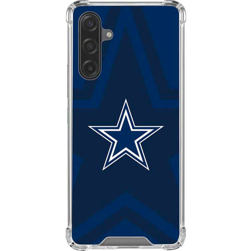 NFL Dallas Cowboys Double Vision Galaxy A17 Clear Case