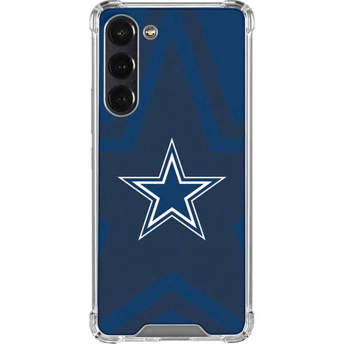 NFL Dallas Cowboys Double Vision Galaxy S24 FE Clear Case