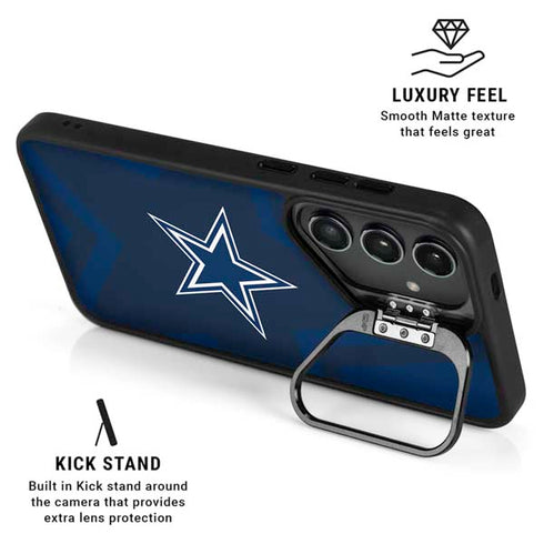 NFL Dallas Cowboys Double Vision Galaxy S24 Plus Kickstand Case