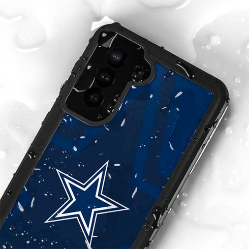 NFL Dallas Cowboys Double Vision Galaxy S24 Plus Waterproof Case
