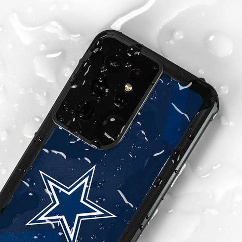 NFL Dallas Cowboys Double Vision Galaxy S24 Ultra Waterproof Case