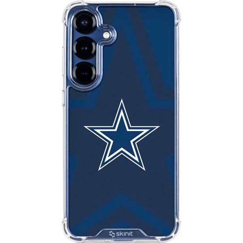 NFL Dallas Cowboys Double Vision Galaxy S25 Plus Clear Case