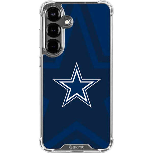 NFL Dallas Cowboys Double Vision Galaxy S26 Clear Case