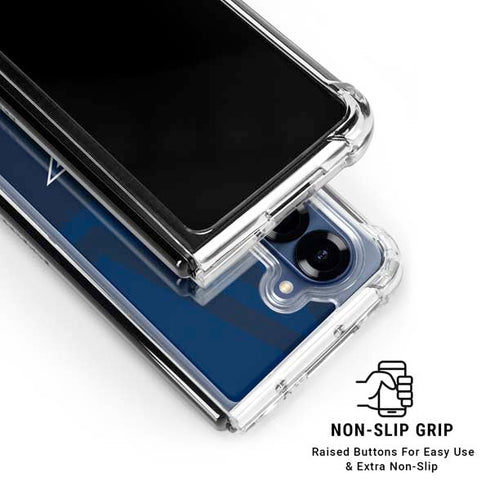 NFL Dallas Cowboys Double Vision Galaxy Z Fold6 Clear Case