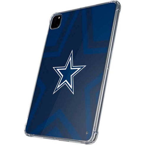 NFL Dallas Cowboys Double Vision iPad Pro 11in (2024) Clear Case