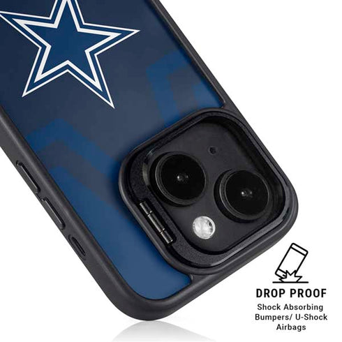 NFL Dallas Cowboys Double Vision iPhone 14 Kickstand Case
