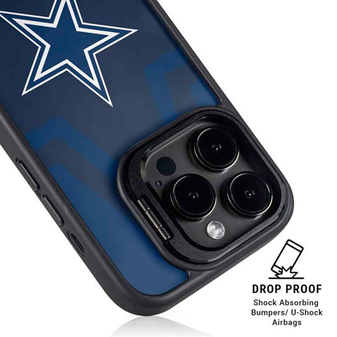NFL Dallas Cowboys Double Vision iPhone 15 Pro Max Kickstand Case