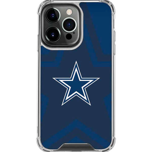 NFL Dallas Cowboys Double Vision iPhone 16 Pro Max Clear Case
