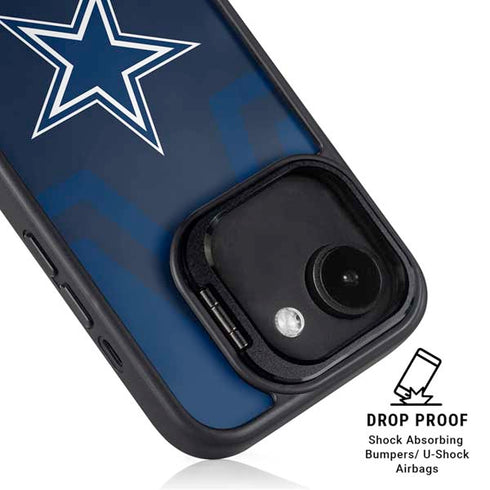 NFL Dallas Cowboys Double Vision iPhone 16e Kickstand Case