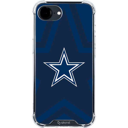 NFL Dallas Cowboys Double Vision iPhone 16e Clear Case