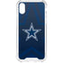 NFL Dallas Cowboys Double Vision iPhone XS Clear Case