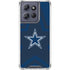 NFL Dallas Cowboys Double Vision Moto G 5G (2025) Clear Case