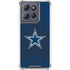NFL Dallas Cowboys Double Vision Moto G Play 5G (2025) Clear Case