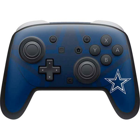 NFL Dallas Cowboys Double Vision Nintendo Switch 2 (2025) Pro Controller Skin