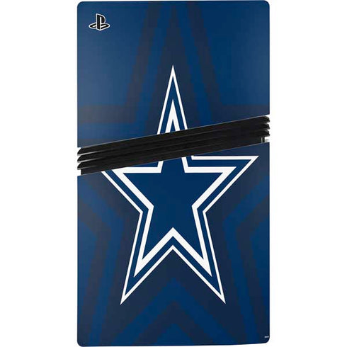 NFL Dallas Cowboys Double Vision PS5 Pro Disk Console Skin