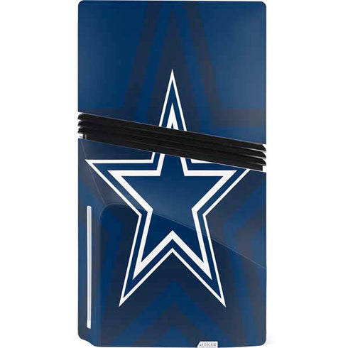 NFL Dallas Cowboys Double Vision PS5 Pro Disk Console Skin