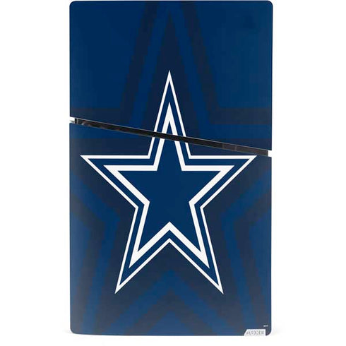 NFL Dallas Cowboys Double Vision PS5 Slim Digital Edition Console Skin