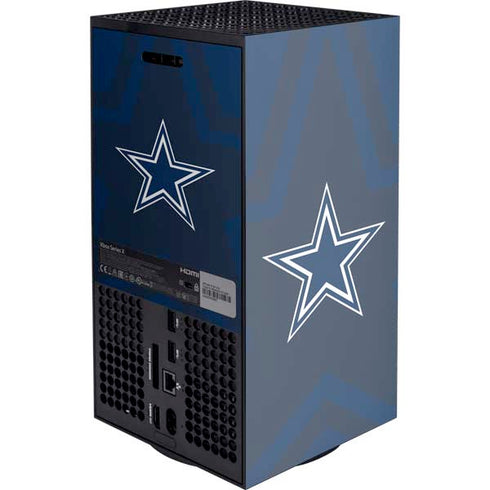 NFL Dallas Cowboys Double Vision XBox Series X Digital Edition Console Skin
