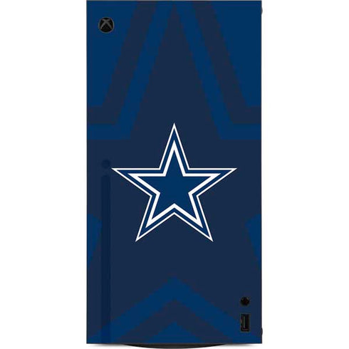NFL Dallas Cowboys Double Vision XBox Series X Digital Edition Console Skin