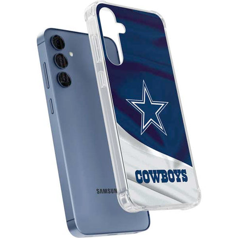 NFL Dallas Cowboys Galaxy A35 5G Clear Case