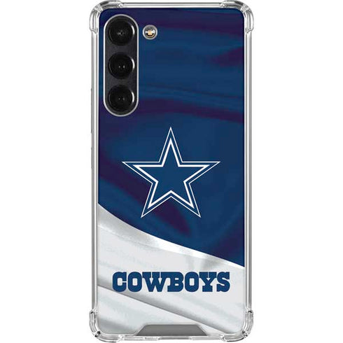 NFL Dallas Cowboys Galaxy S24 FE Clear Case